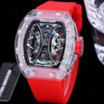 Swiss Quality Replica Richard Mille Transparent RM53-01 Skeleton Watch